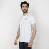 Men's Half Sleeves Polo T-Shirt - White, Men's T-Shirts & Polos, Chase Value, Chase Value