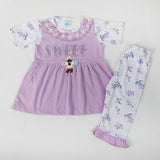 Girls Half Sleeves Suit - Light Purple, Girls Suits, Chase Value, Chase Value