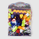 Kids Block Bag 106 Pcs - Multi Color, Kids Blocks & Building Toys, Chase Value, Chase Value