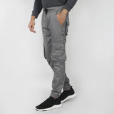 Men's Cotton Cargo Pant - Light Grey, Men's Casual Pants & Jeans, Chase Value, Chase Value