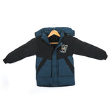 Boys Full Sleeves Jacket - Steel Green, Boys Jackets & Blazers, Chase Value, Chase Value