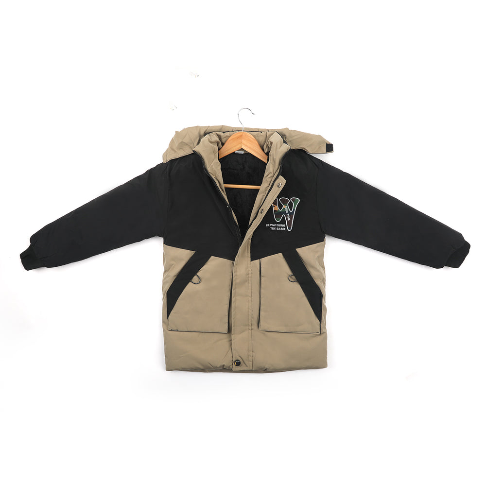 Boys Full Sleeves Jacket - Beige, Boys Jackets & Blazers, Chase Value, Chase Value