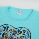 Girls Half Sleeves Suit - Light Blue, Girls Suits, Chase Value, Chase Value