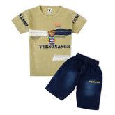 Valuable Boys Half Sleeves Suit - Light Green, Boys Sets & Suits, Chase Value, Chase Value