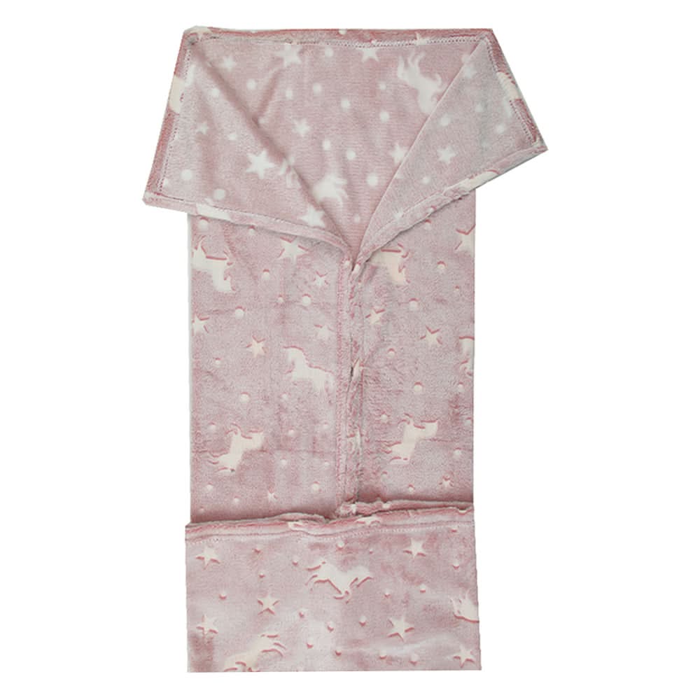 Kids Blanket Lumina Glow In The Dark - Pink, Kids Blanket, Chase Value, Chase Value