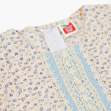 Newborn Girls Half Sleeves Frock - Blue, Newborn Girls Frocks, Chase Value, Chase Value