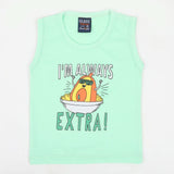 Boys Sando T-Shirt - Light Green, Boys Sando, Chase Value, Chase Value