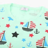 Boys Sando T-Shirt - Green, Boys Sando, Chase Value, Chase Value