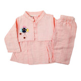 Newborn Girls Shalwar Suit - Peach, Newborn Girls Shalwar Suits, Chase Value, Chase Value