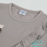 Girls Half Sleeves Suit - Grey, Girls Suits, Chase Value, Chase Value