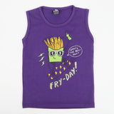 Boys Sando T-Shirt - Purple, Boys Sando, Chase Value, Chase Value