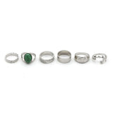 Women's 6Pcs Rings Card, Women Finger Rings, Chase Value, Chase Value