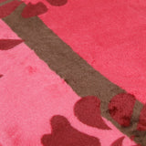 Supremo Embossed Flannel Blanket Double Bed - Maroon, Blanket, Chase Value, Chase Value