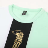 Boys Half Sleeves T-Shirt - Cyan, Boys T-Shirts, Chase Value, Chase Value