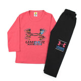 Boys Full Sleeves Trouser Suit - Pink, Boys Sets & Suits, Chase Value, Chase Value