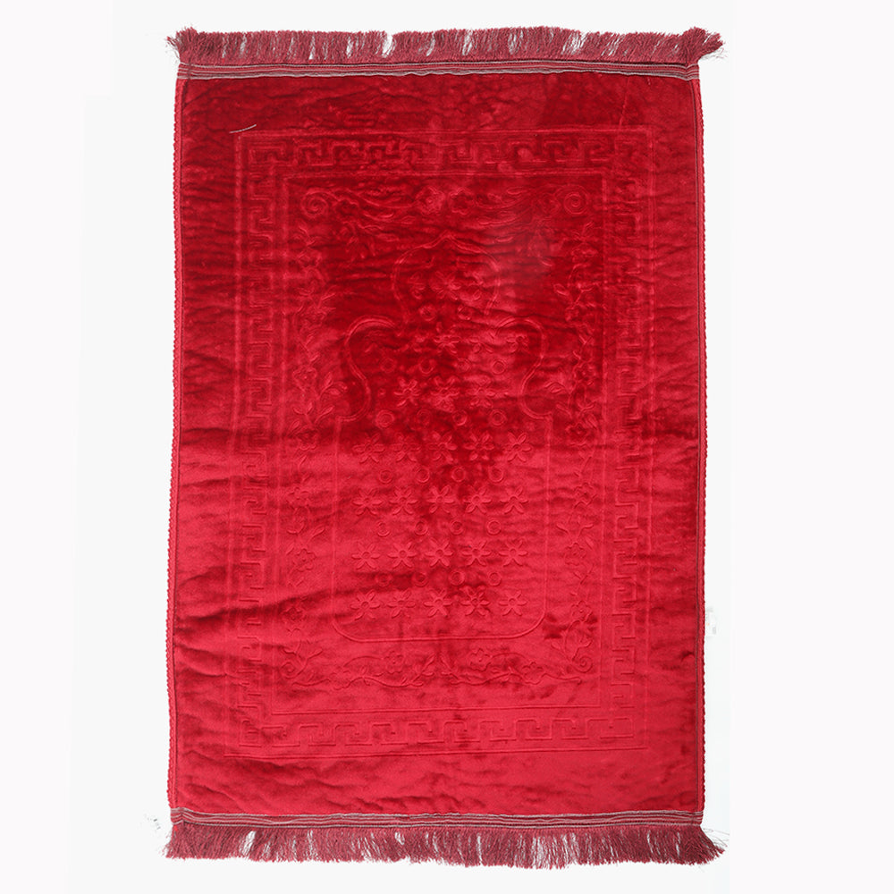 Ja-e-Namaaz Prayer Mat - Maroon, Prayer Accessories, Chase Value, Chase Value