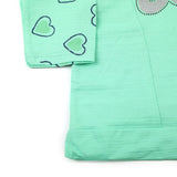 Girl Full Sleeves Tight Suit - Light Green, Girls Suits, Chase Value, Chase Value