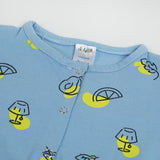 Newborn Girls Romper 1Pcs - Blue, Newborn Girls Rompers, Chase Value, Chase Value