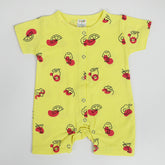 Newborn Girls Romper 1Pcs - Yellow, Newborn Girls Rompers, Chase Value, Chase Value