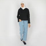 Women's Full Sleeves Hoodie Jacket - Black, Women Sweatshirts & Hoodies, Chase Value, Chase Value