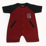 Eminent Newborn Boys Half Sleeves Romper - Maroon, Newborn Boys Rompers, Eminent, Chase Value