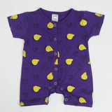 Newborn Girls Romper 1Pcs - Purple, Newborn Girls Rompers, Chase Value, Chase Value