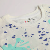 Eminent Newborn Girls Half Sleeves T-Shirt - Off White, Newborn Girls T-Shirts, Eminent, Chase Value