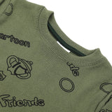 Boys Full Sleeves Sweat Shirt - Olive, Boys Hoodies & Sweat Shirts, Chase Value, Chase Value