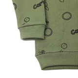 Boys Full Sleeves Sweat Shirt - Olive, Boys Hoodies & Sweat Shirts, Chase Value, Chase Value