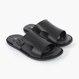 Men's Slipper - Black, Men's Slippers, Chase Value, Chase Value