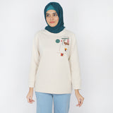 Women's Full Sleeves Sweat Shirt - Fawn, Women Sweatshirts & Hoodies, Chase Value, Chase Value