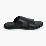 Men's Slipper - Black, Men's Slippers, Chase Value, Chase Value