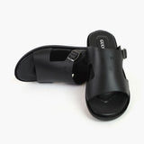 Men's Slipper - Black, Men's Slippers, Chase Value, Chase Value