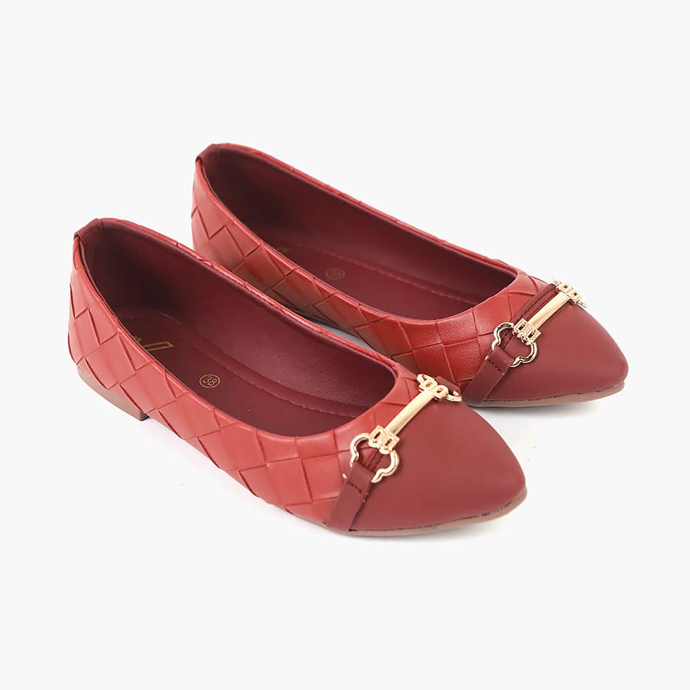 Women's Pump - Maroon, Women Pumps, Chase Value, Chase Value