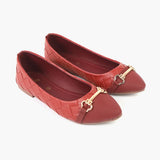 Women's Pump - Maroon, Women Pumps, Chase Value, Chase Value