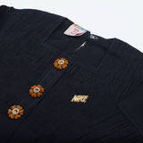 Girls Full Sleeves Woven Top - Navy Blue, Girls Tops, Chase Value, Chase Value