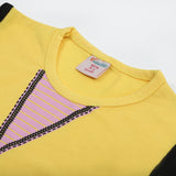 Girls Full Sleeves Top - Yellow, Girls Tops, Chase Value, Chase Value