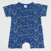 Newborn Girls Romper 1Pcs - Royal Blue, Newborn Girls Rompers, Chase Value, Chase Value