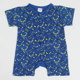 Newborn Girls Romper 1Pcs - Royal Blue, Newborn Girls Rompers, Chase Value, Chase Value