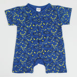 Newborn Girls Romper 1Pcs - Royal Blue, Newborn Girls Rompers, Chase Value, Chase Value