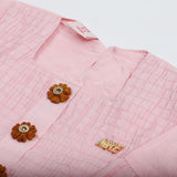 Girls Full Sleeves Woven Top - Light Pink, Girls Tops, Chase Value, Chase Value