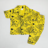 Newborn Boys Half Sleeves Night Suit - Yellow, Newborn Boys Sets & Suits, Chase Value, Chase Value