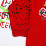 Girls Full Sleeves 3pcs Suit - Red, Girls Suits, Chase Value, Chase Value