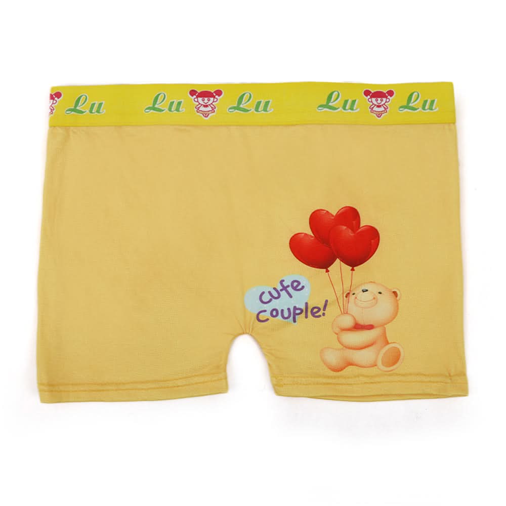 Girls Boxer - Yellow, Girls Panties & Briefs, Chase Value, Chase Value