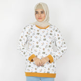 Women's Full Sleeves Sweat Shirt - Mustard, Women Sweatshirts & Hoodies, Chase Value, Chase Value