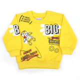 Newborn Boys Full Sleeves T-shirt - Yellow, Newborn Boys Shirts & T-Shirts, Chase Value, Chase Value