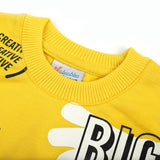 Newborn Boys Full Sleeves T-shirt - Yellow, Newborn Boys Shirts & T-Shirts, Chase Value, Chase Value