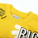 Newborn Boys Full Sleeves T-shirt - Yellow, Newborn Boys Shirts & T-Shirts, Chase Value, Chase Value
