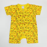 Newborn Girls Romper 1Pcs - Yellow, Newborn Girls Rompers, Chase Value, Chase Value