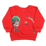 Newborn Boys Full Sleeves T-shirt - Red, Newborn Boys Shirts & T-Shirts, Chase Value, Chase Value